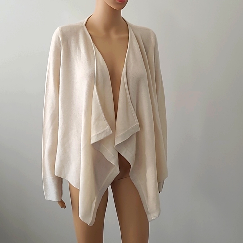 Qi Women's Cashmere Wrap Cardigan